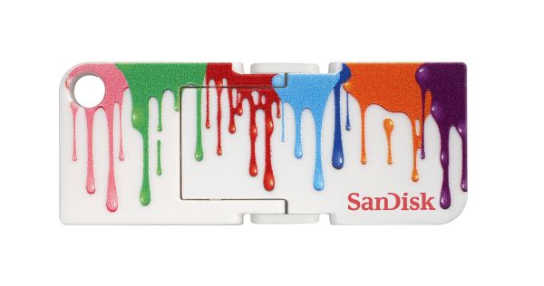 Pendrive Sandisk Cruzer Pop - Pintura 8gb - SDCZ53A-008G
